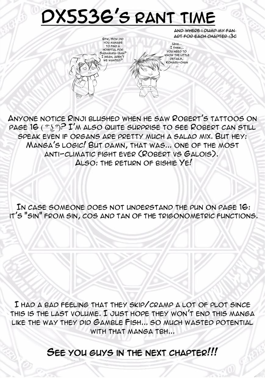 Choujin Sensen Chapter 25 page 41 - Chapter 25 : Fantasia Mathematica