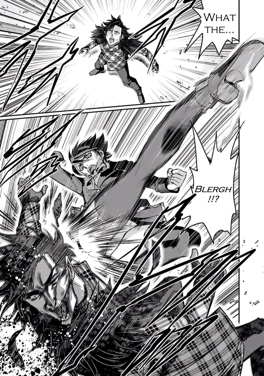 Choujin Sensen Chapter 26 page 21 - Chapter 26 : Escape from Infinity