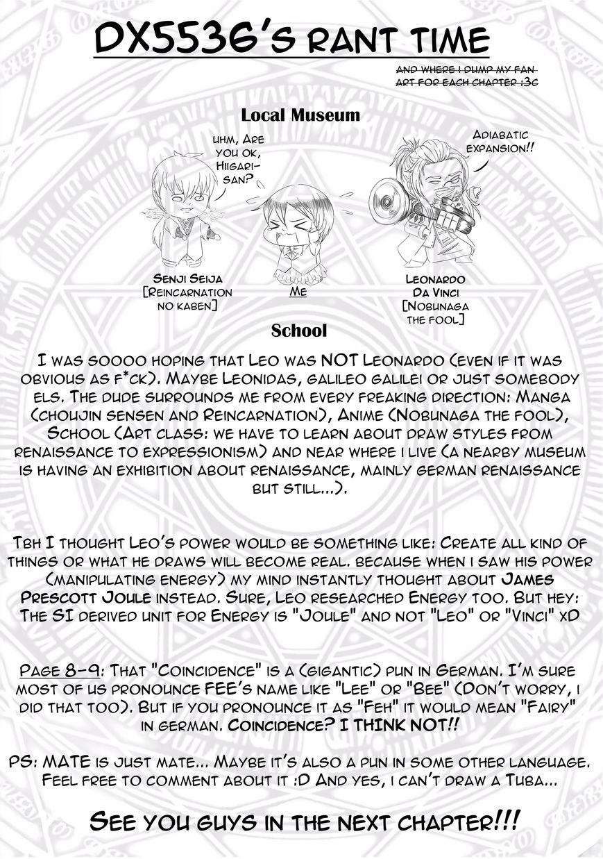 Choujin Sensen Chapter 27 page 39 - Chapter 27 : Uomo Universale (Universal Genius)