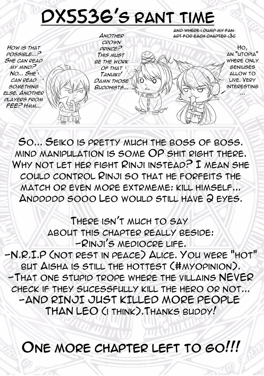 Choujin Sensen Chapter 28 page 39 - Chapter 28 : Ultima Cena (The Last Supper)
