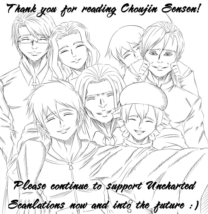 Choujin Sensen Chapter 29 page 38 - Chapter 29 : Over the Rainbow (Finale)