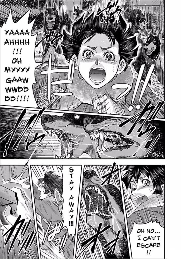 Choujin Sensen Chapter 5.2 page 22 - Chapter 5 v2 : Metal Bender VS Handler (First Part)