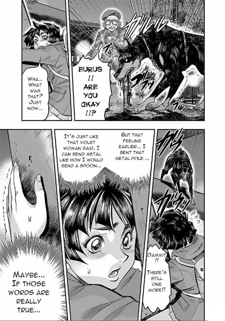 Choujin Sensen Chapter 5.2 page 32 - Chapter 5 v2 : Metal Bender VS Handler (First Part)