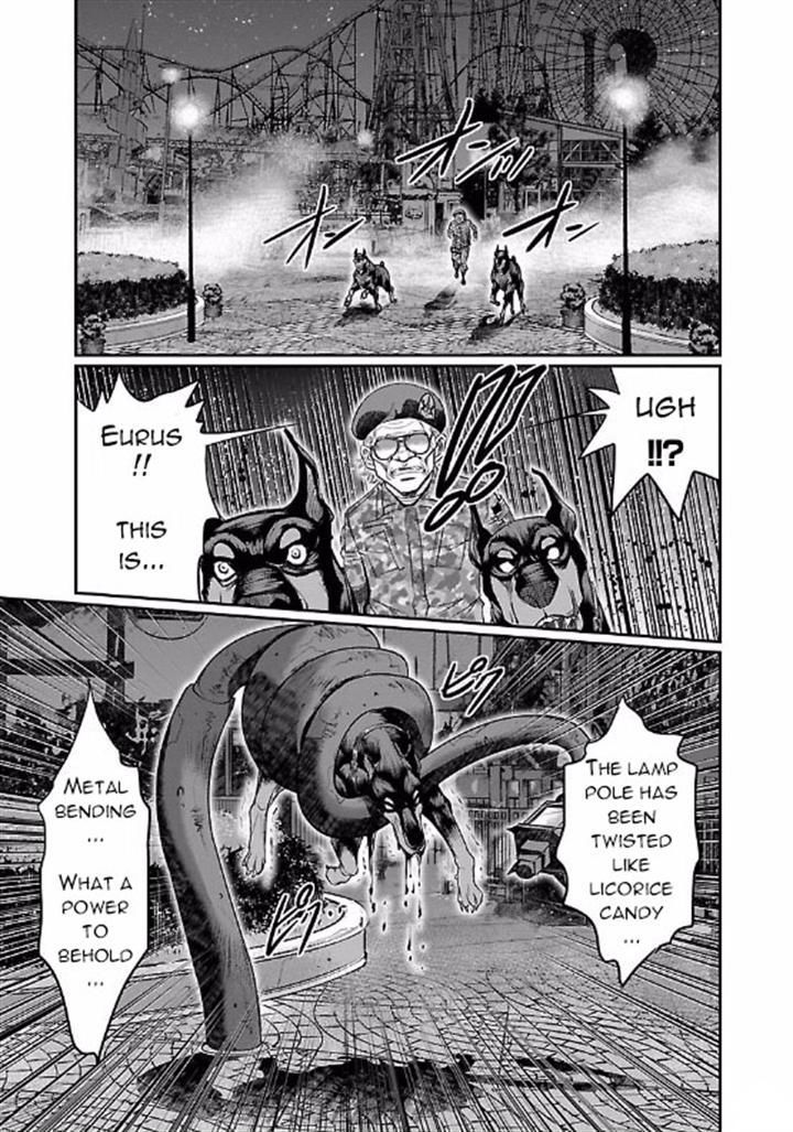 Choujin Sensen Chapter 6.2 page 13 - Chapter 6 v2 : Metal Bender VS Handler (Last Part)