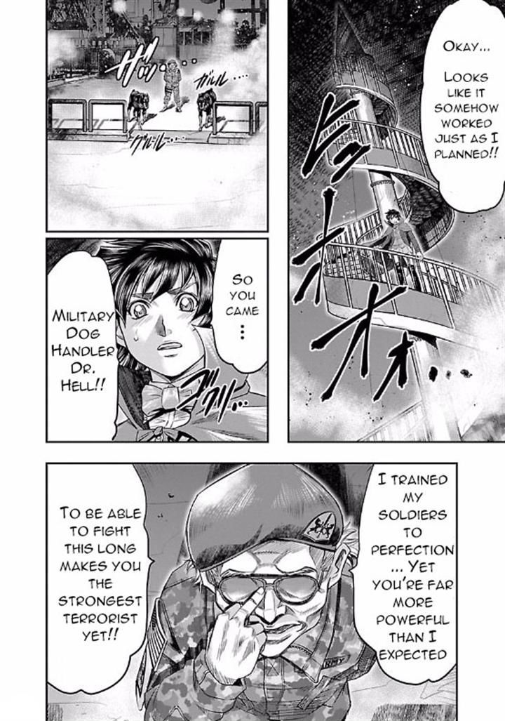 Choujin Sensen Chapter 6.2 page 16 - Chapter 6 v2 : Metal Bender VS Handler (Last Part)