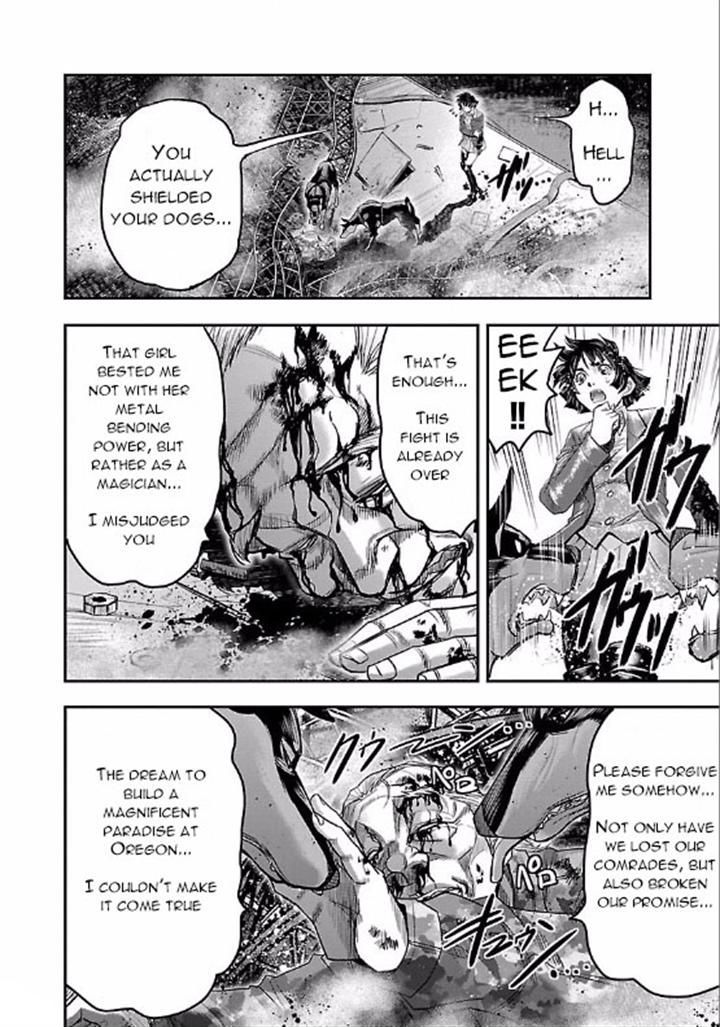 Choujin Sensen Chapter 6.2 page 38 - Chapter 6 v2 : Metal Bender VS Handler (Last Part)