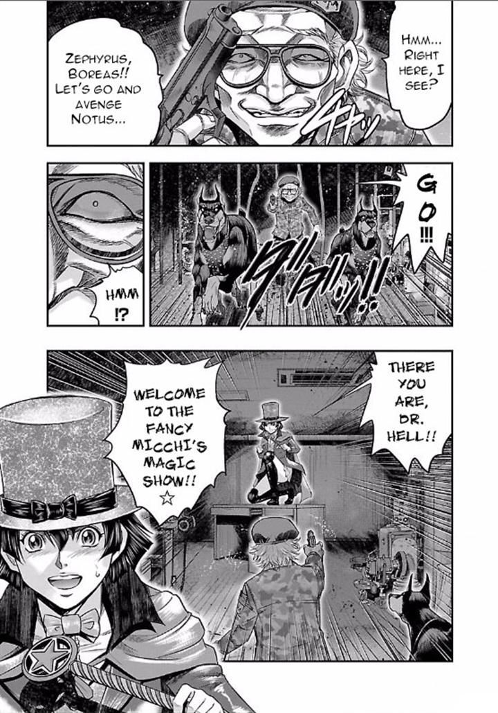 Choujin Sensen Chapter 6.2 page 5 - Chapter 6 v2 : Metal Bender VS Handler (Last Part)