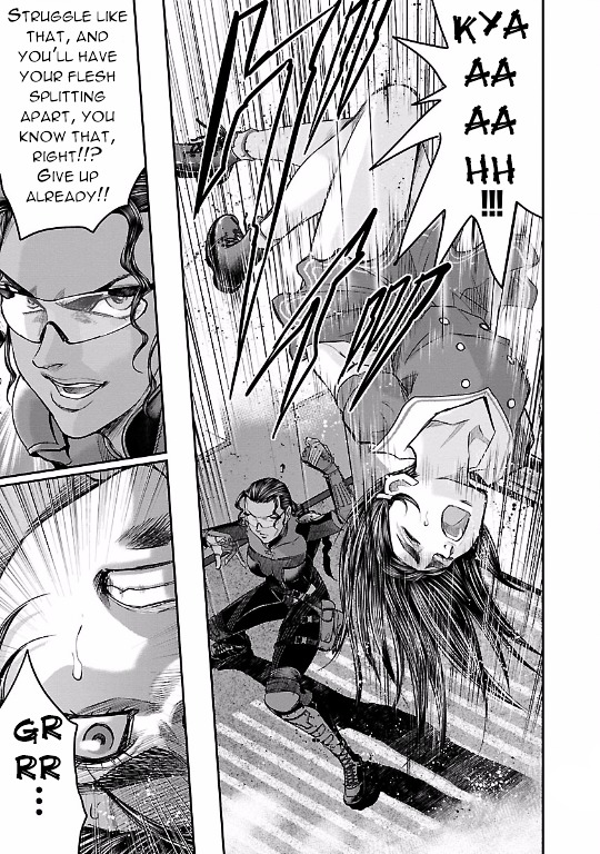 Choujin Sensen Chapter 9 page 33 - Chapter 9 : Wire Girl VS Fire Girl (First Part)