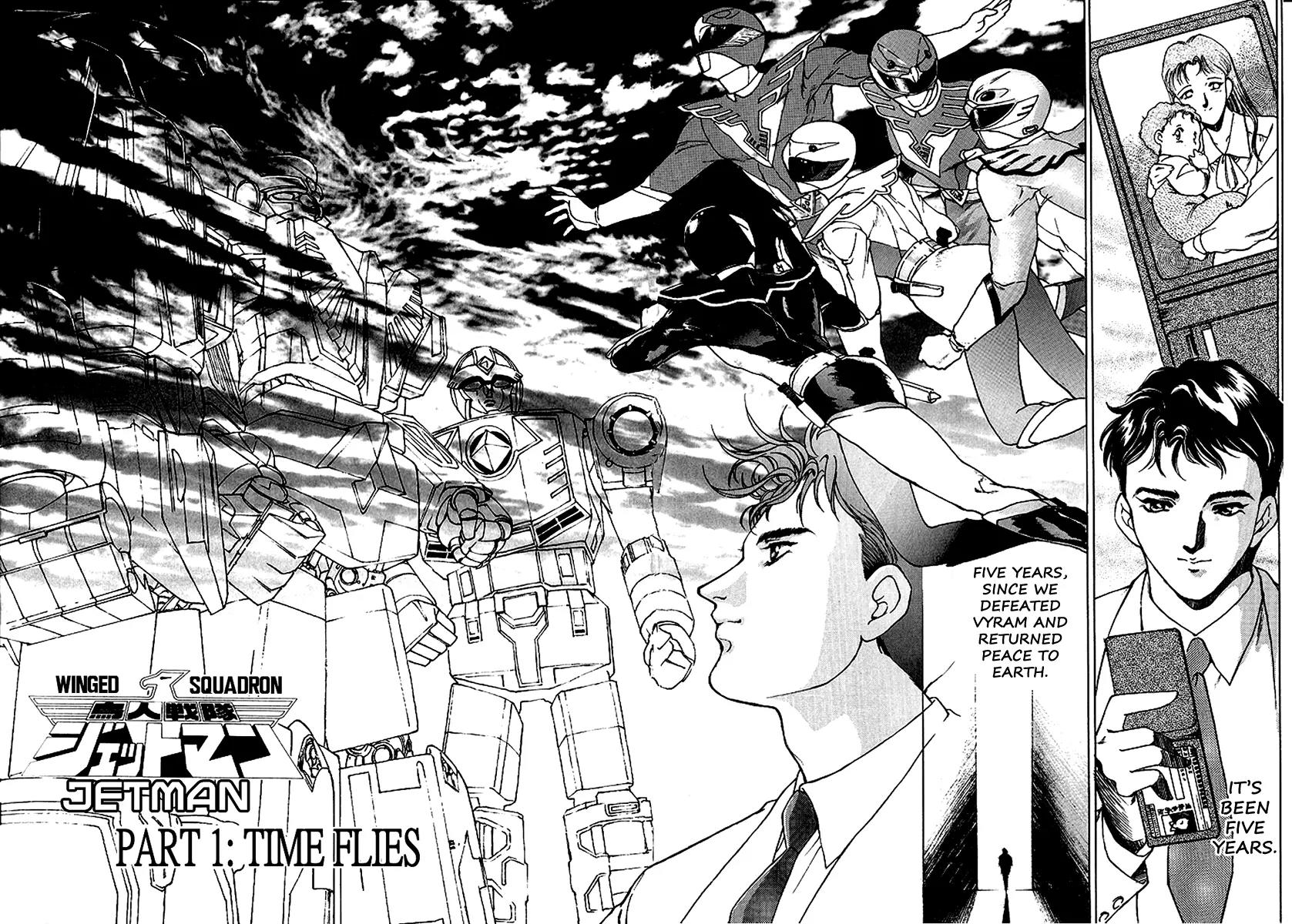 Choujin Sentai Jetman - Toki o Kakete Chapter 1 page 8 - Chapter 1: Resurrection