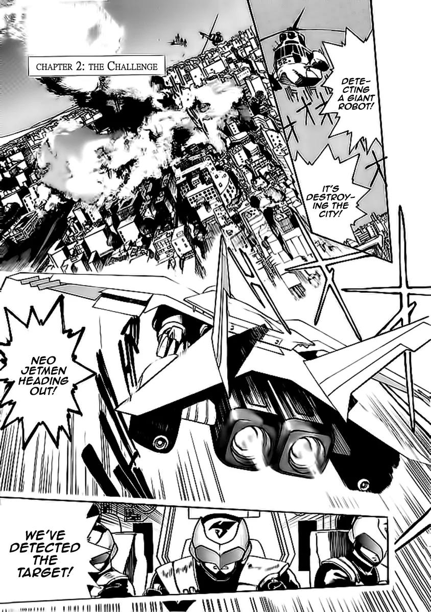 Choujin Sentai Jetman - Toki o Kakete Chapter 2 page 1 - Chapter 2: The Challenge