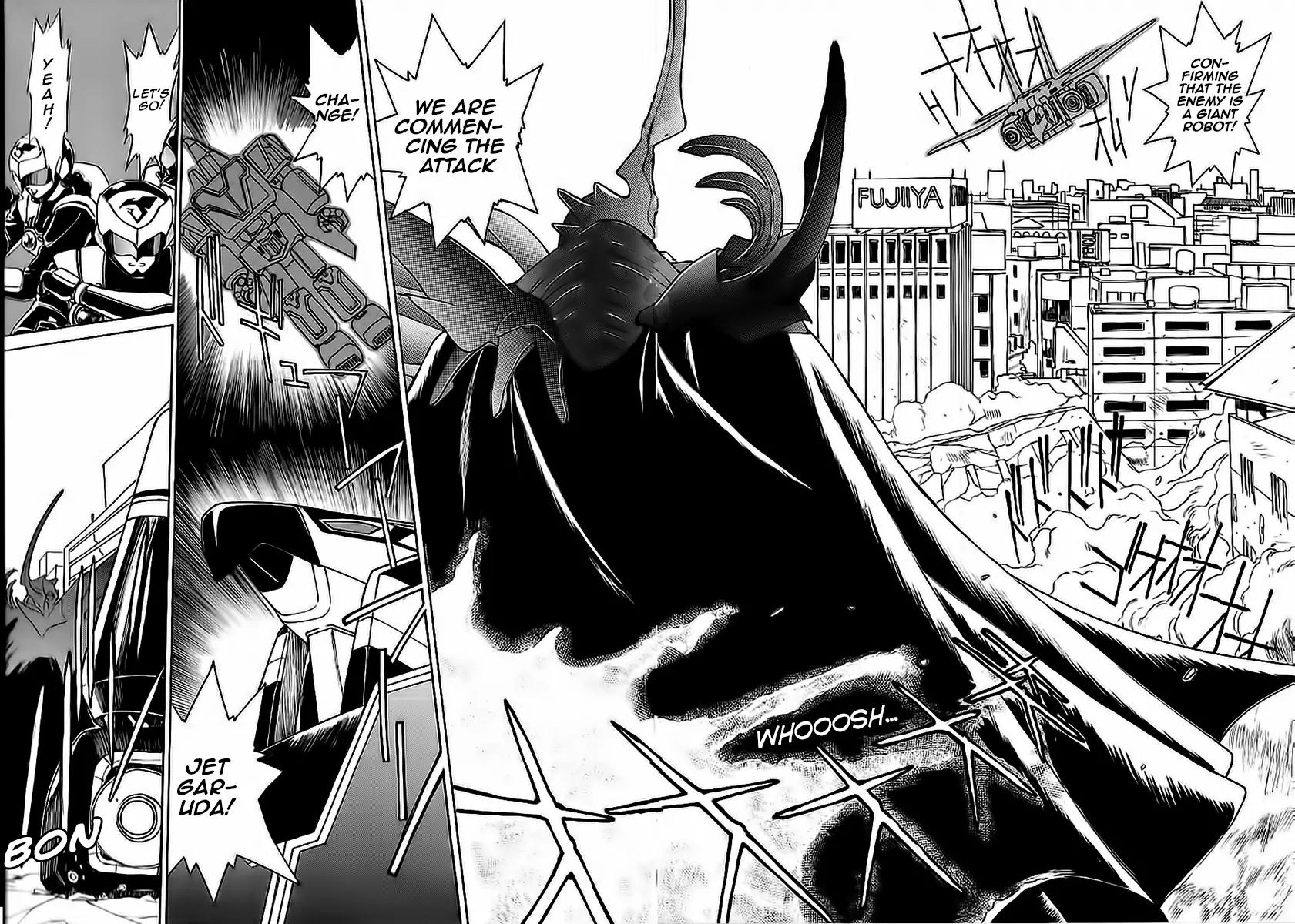 Choujin Sentai Jetman - Toki o Kakete Chapter 2 page 2 - Chapter 2: The Challenge