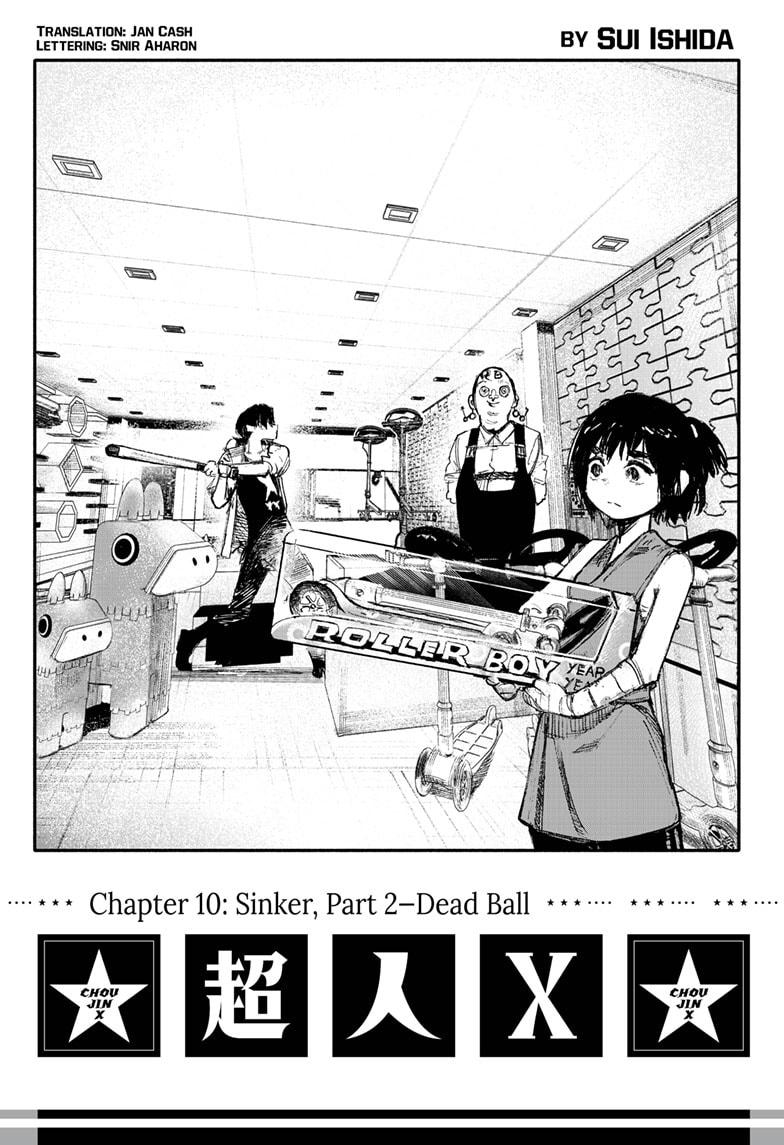 Choujin X Chapter 10 page 1 - Chapter 10