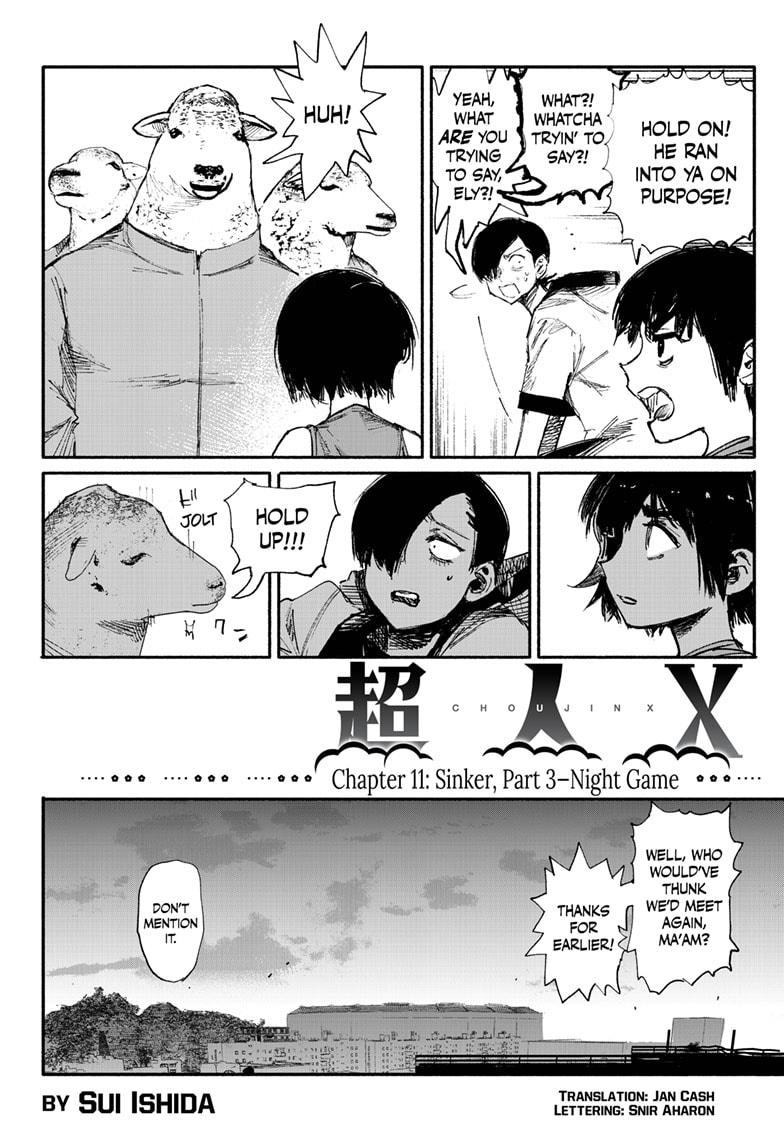 Choujin X Chapter 11 page 4 - Chapter 11