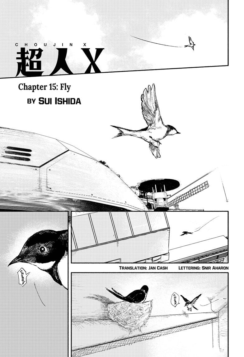 Choujin X Chapter 15 page 1 - Chapter 15