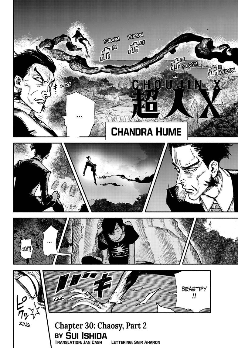 Choujin X Chapter 30.2 page 1 - Chapter 30.2