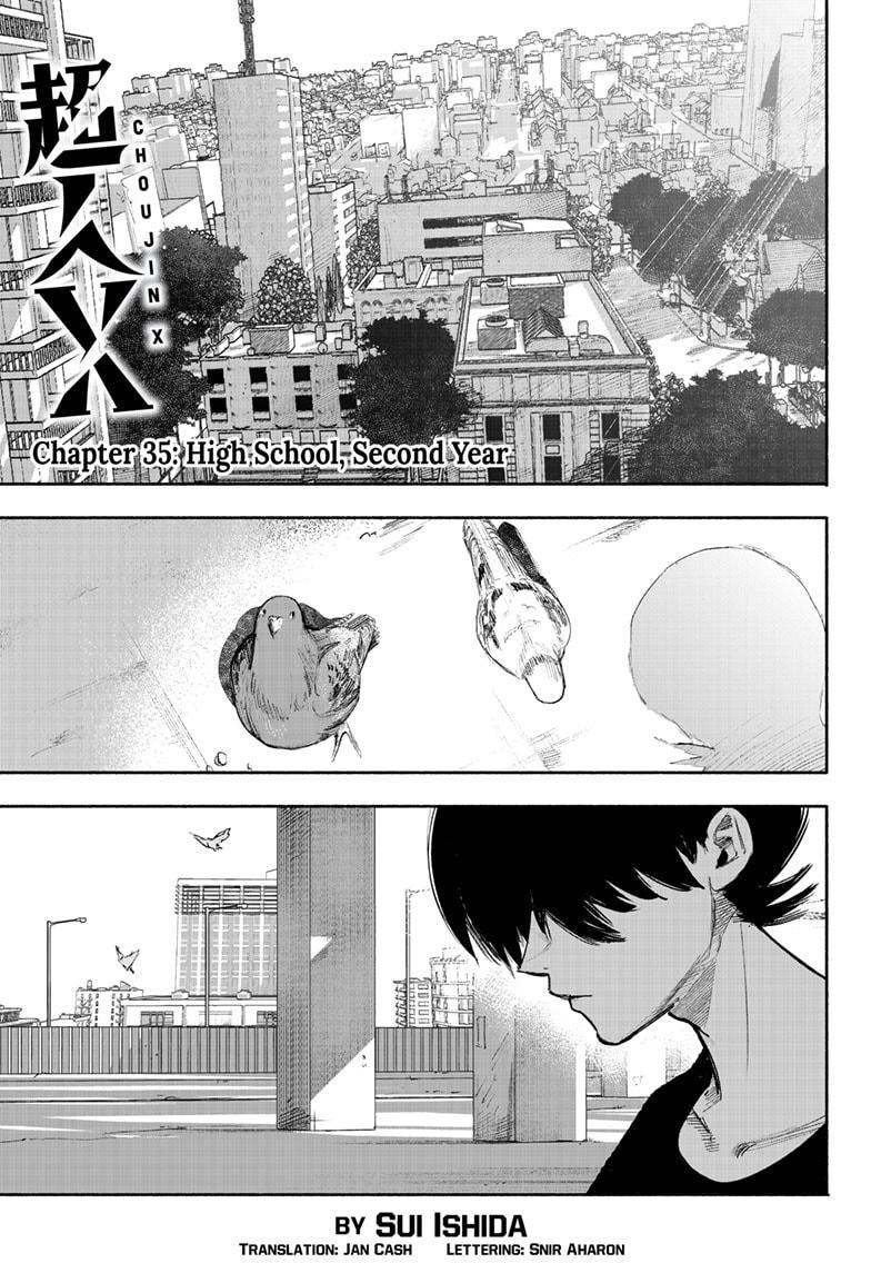 Choujin X Chapter 35 page 1 - Chapter 35