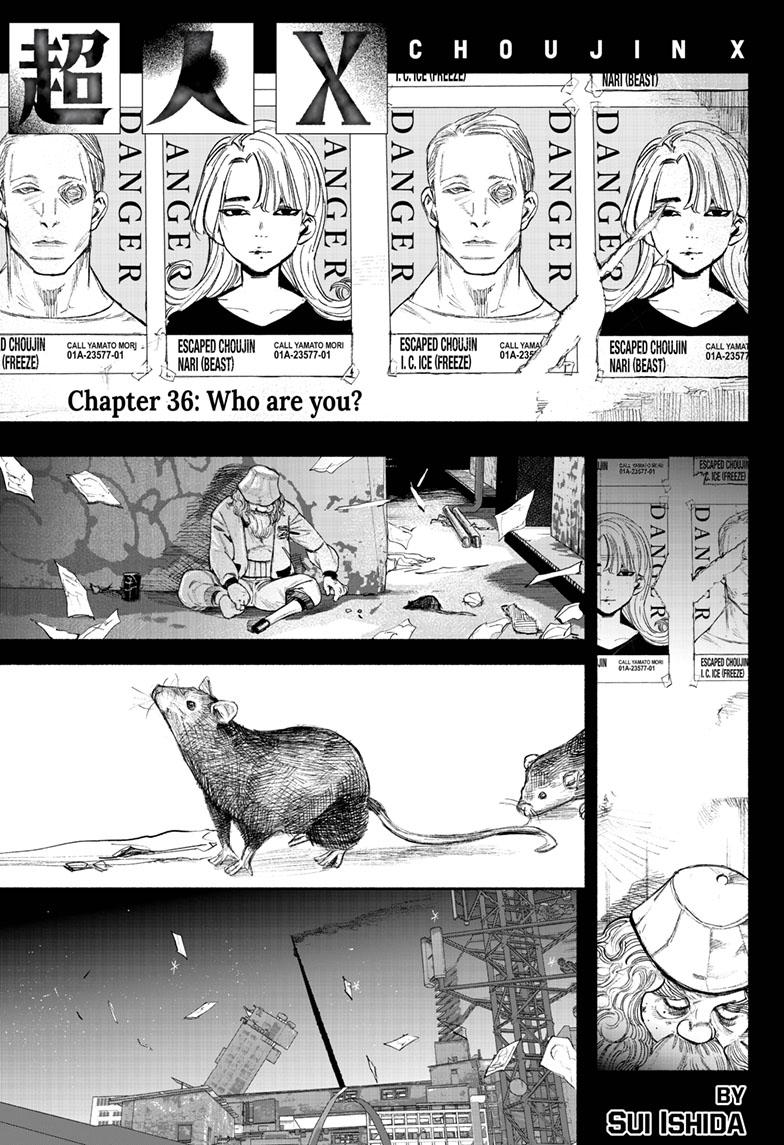 Choujin X Chapter 36 page 1 - Chapter 36