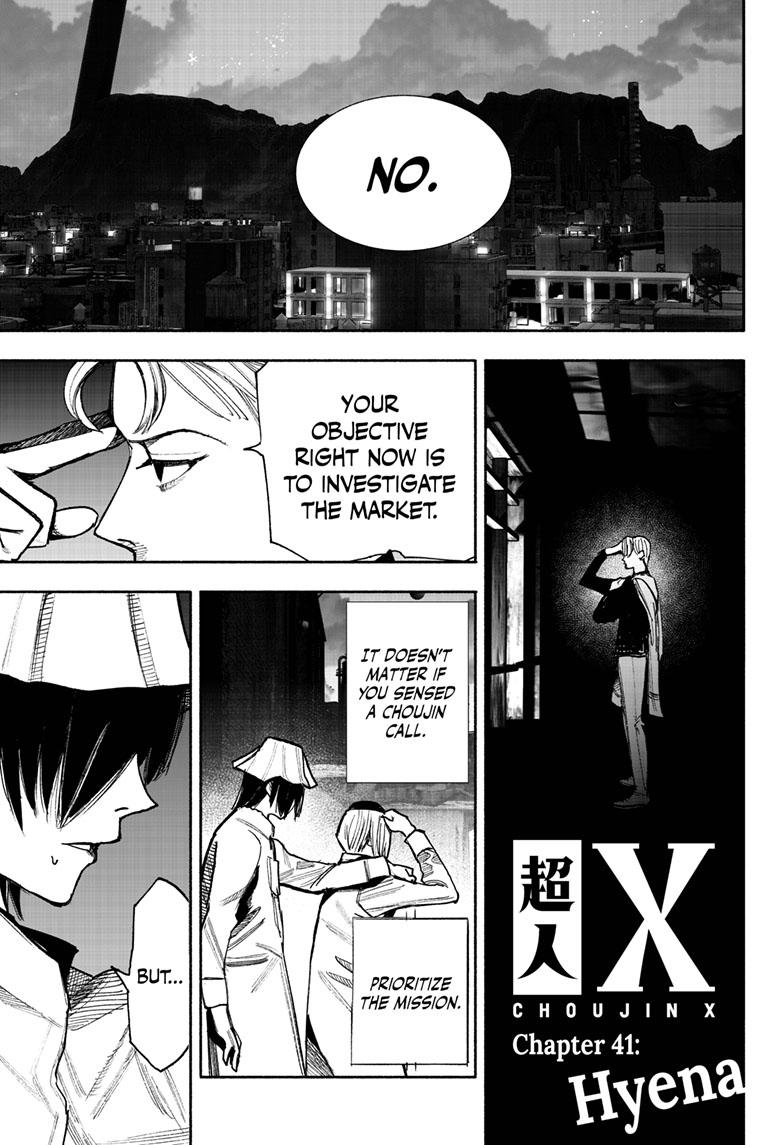 Choujin X Chapter 41.1 page 1 - Chapter 41.1