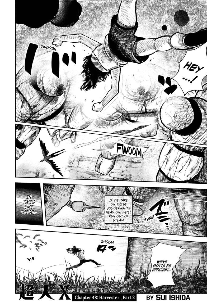 Choujin X Chapter 48.2 page 1 - Chapter 48.2