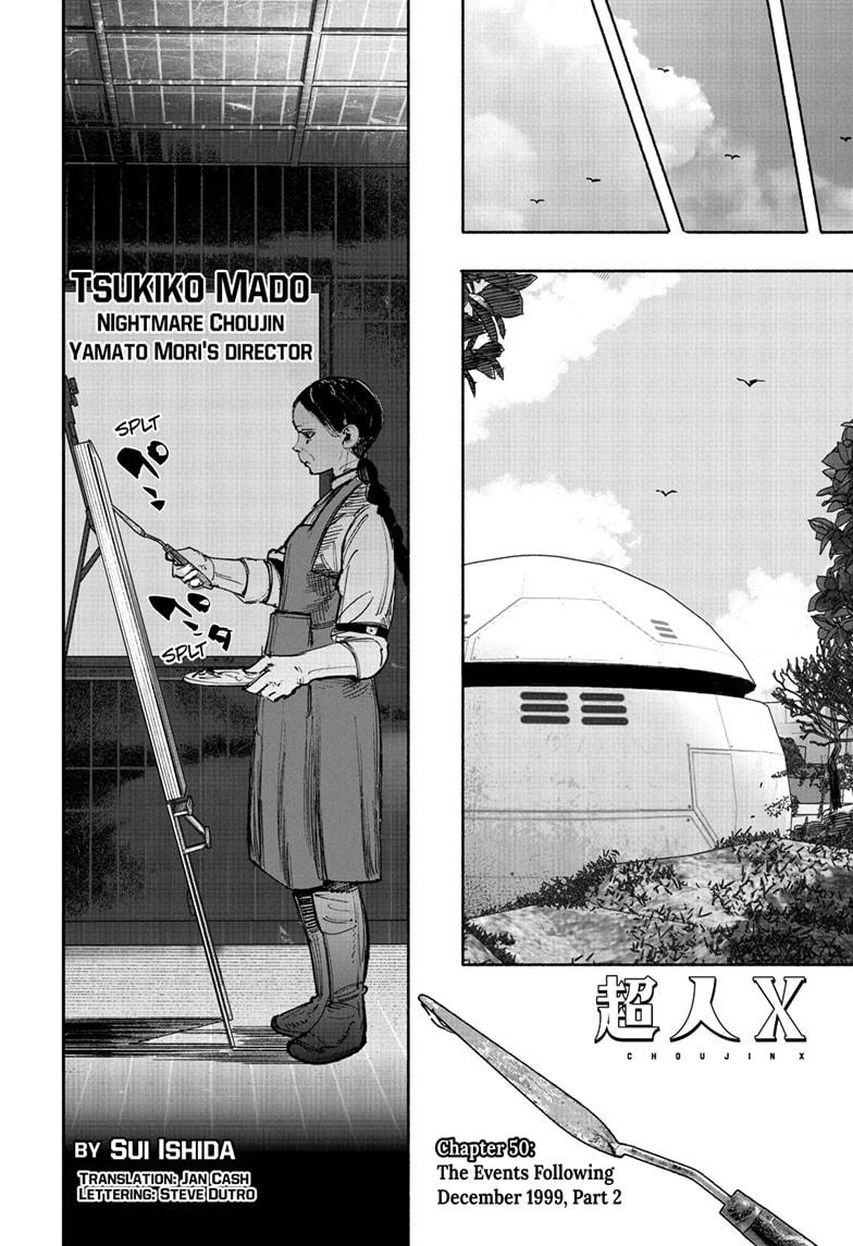 Choujin X Chapter 50.2 page 1 - Chapter 50.2