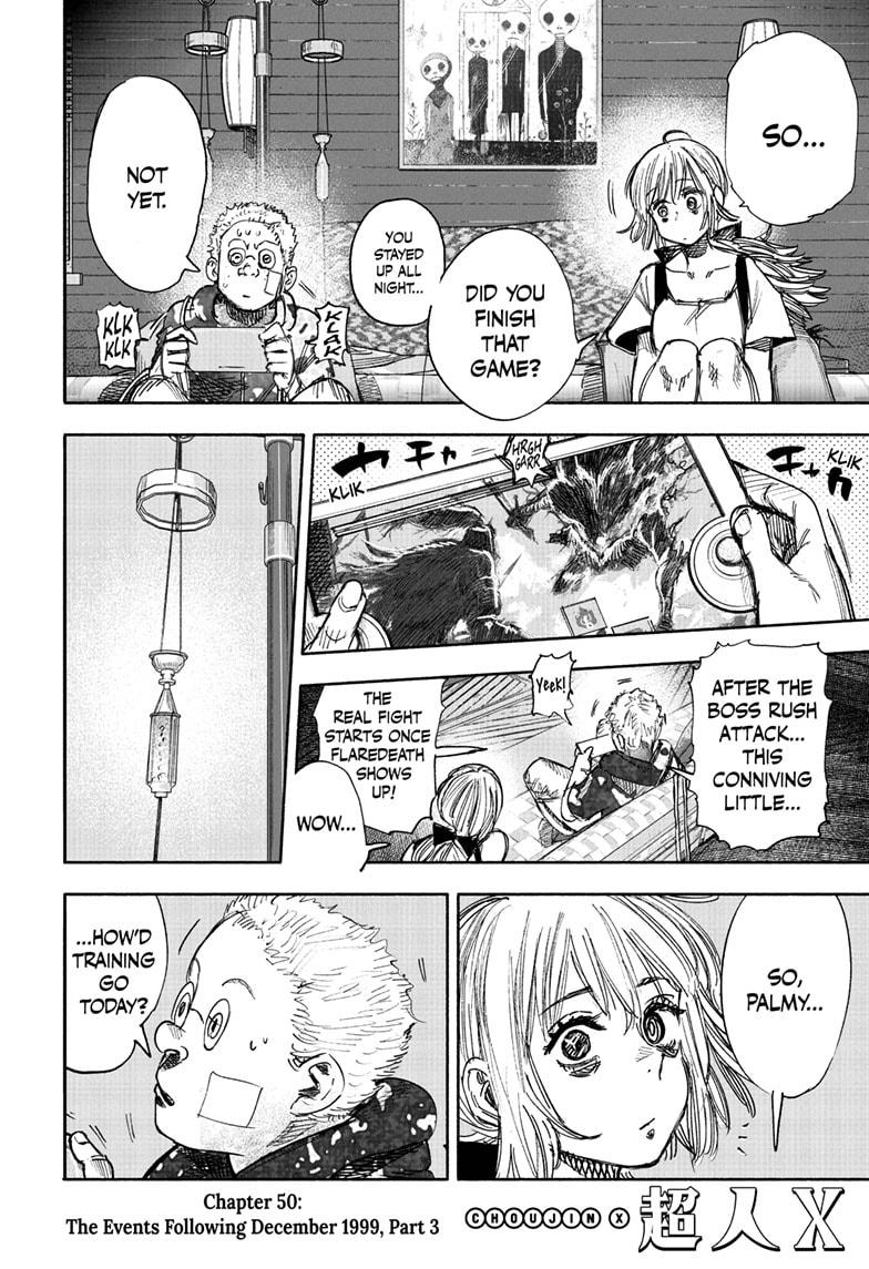 Choujin X Chapter 50.3 page 1 - Chapter 50.3