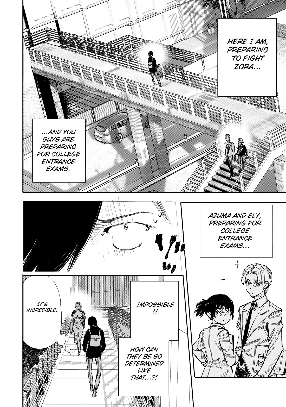 Choujin X Chapter 51.2 page 6 - Chapter 51.2: fragment, part 2