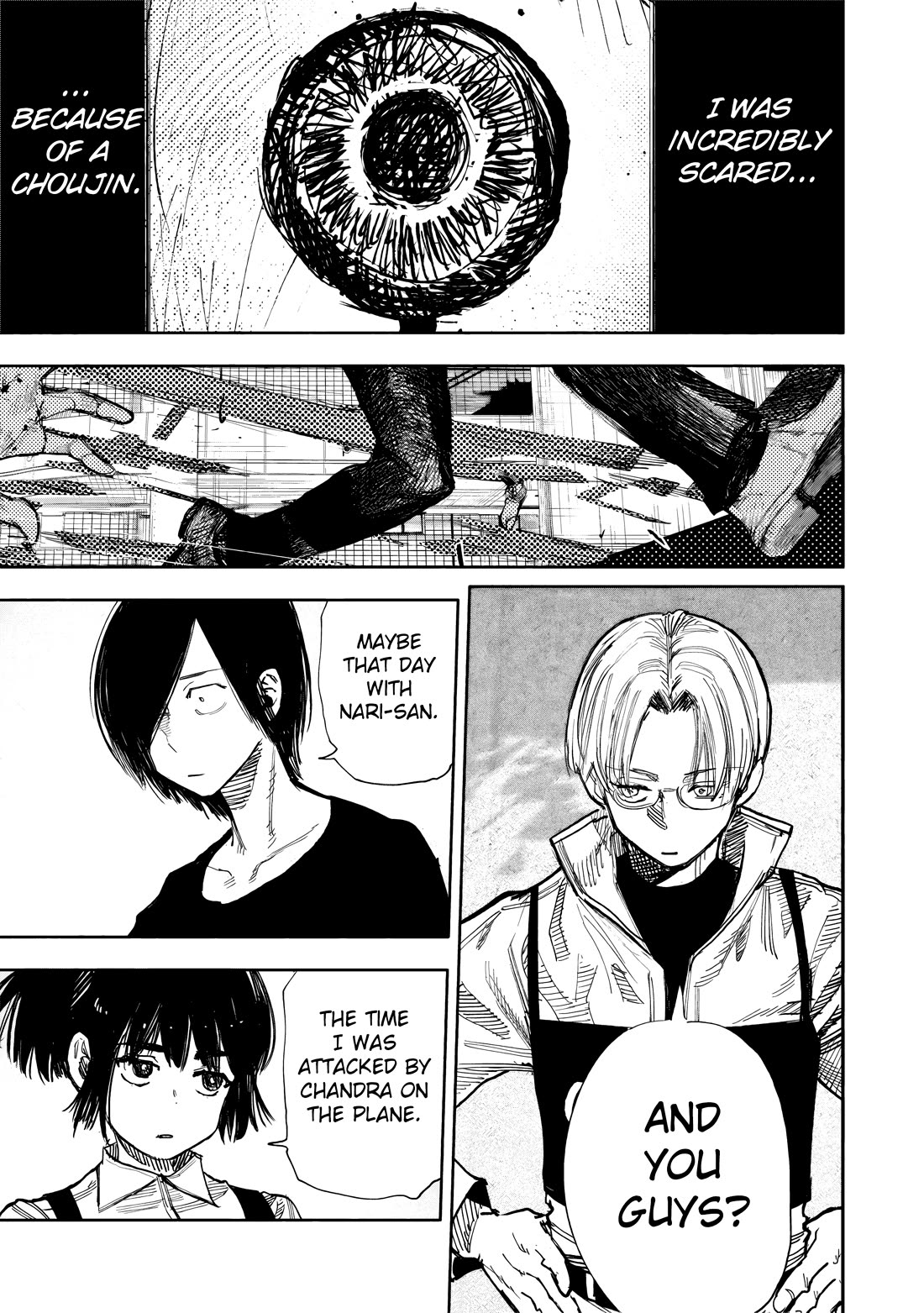 Choujin X Chapter 51.3 page 17 - Chapter 51.3: fragment, part 3