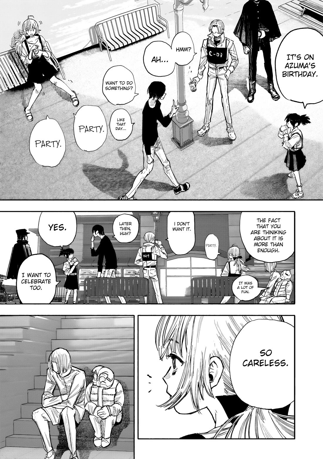 Choujin X Chapter 51.3 page 5 - Chapter 51.3: fragment, part 3