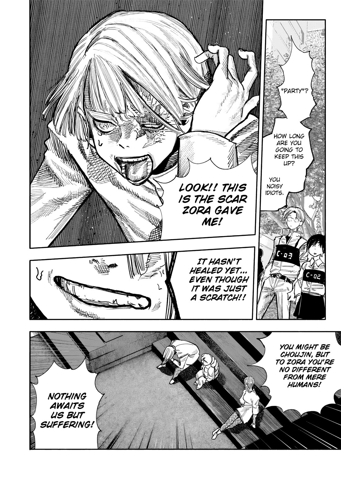 Choujin X Chapter 51.3 page 8 - Chapter 51.3: fragment, part 3