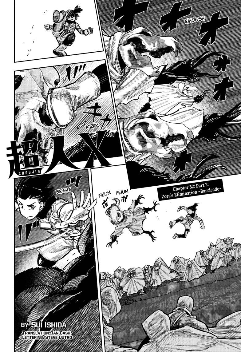 Choujin X Chapter 52.2 page 1 - Chapter 52.2