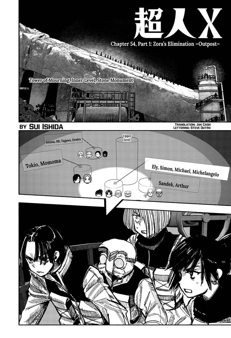 Choujin X Chapter 54.1 page 1 - Chapter 54.1