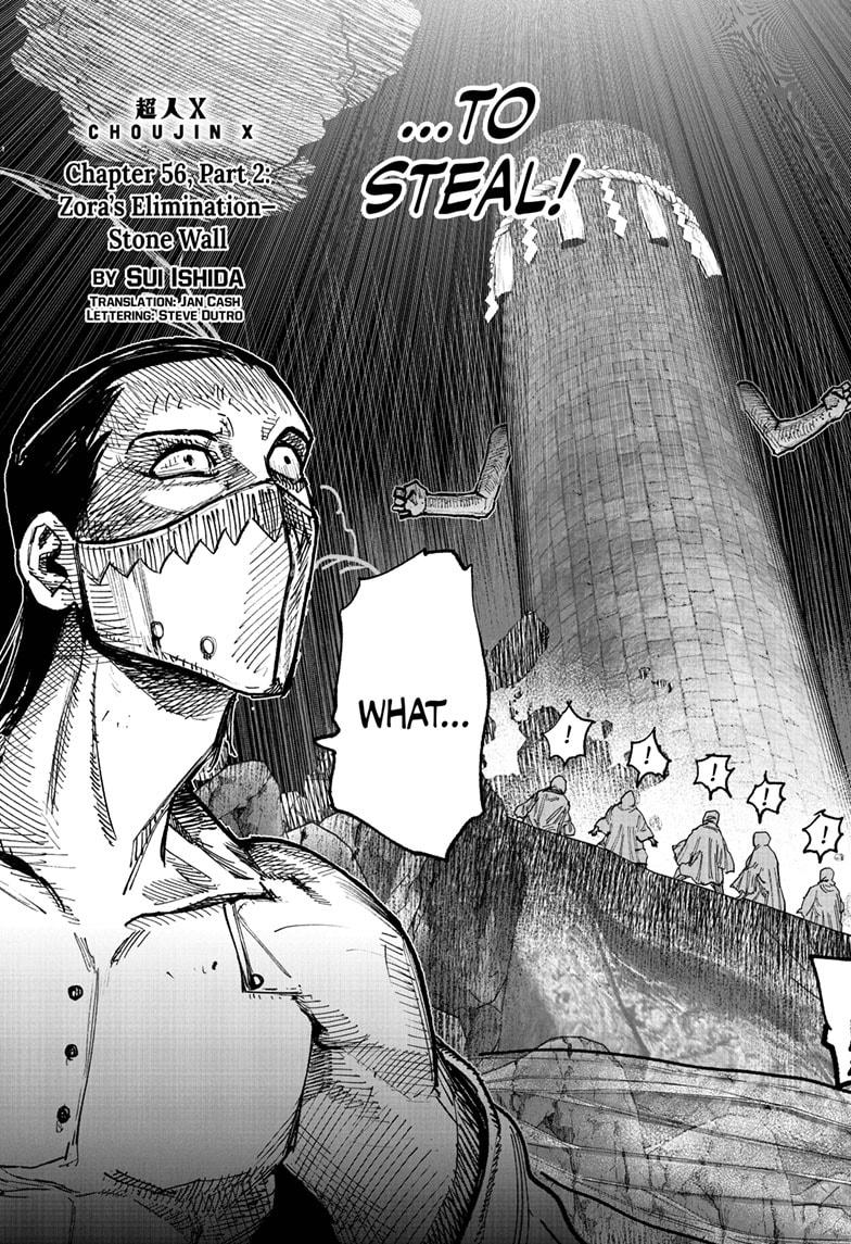 Choujin X Chapter 56.2 page 2 - Chapter 56.2