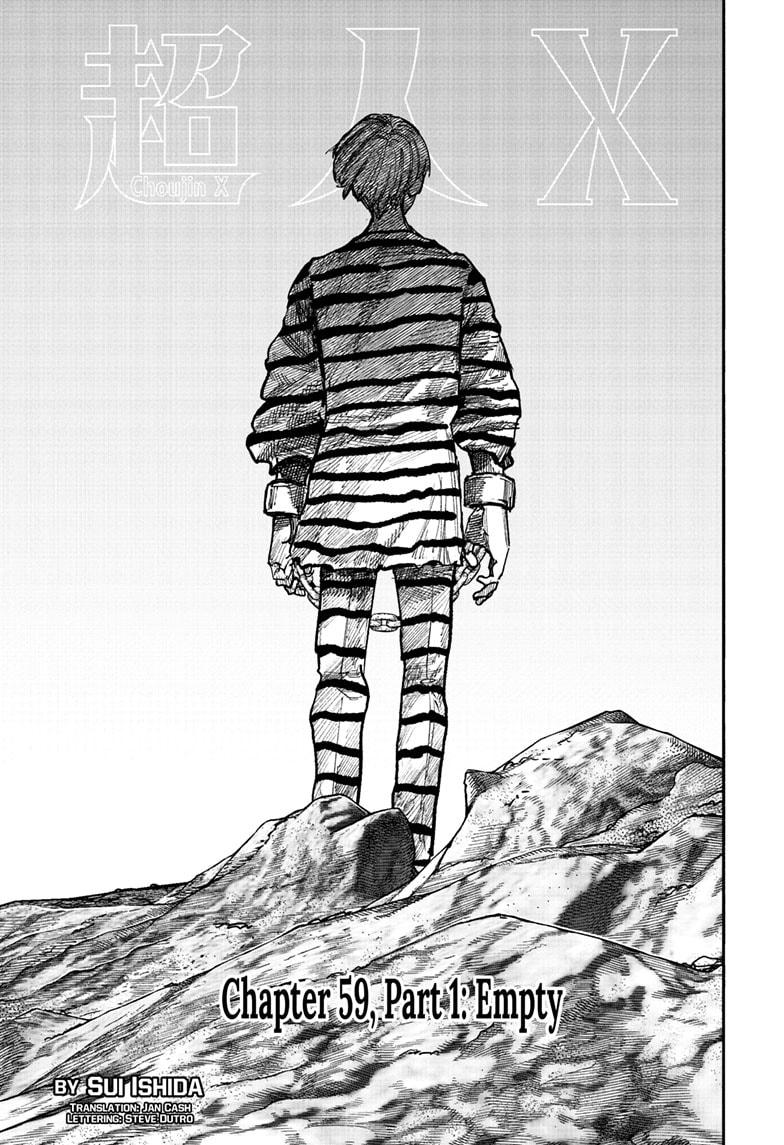 Choujin X Chapter 59.1 page 1 - Chapter 59.1