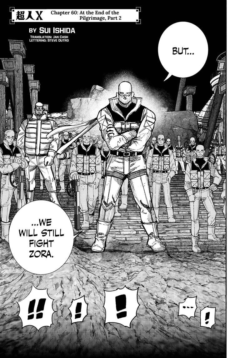 Choujin X Chapter 60.2 page 1 - Chapter 60.2