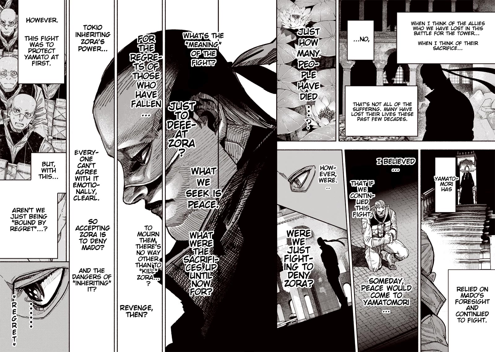 Choujin X Chapter 61.2 page 10 - Chapter 61.2: Go to the Future, Part 2