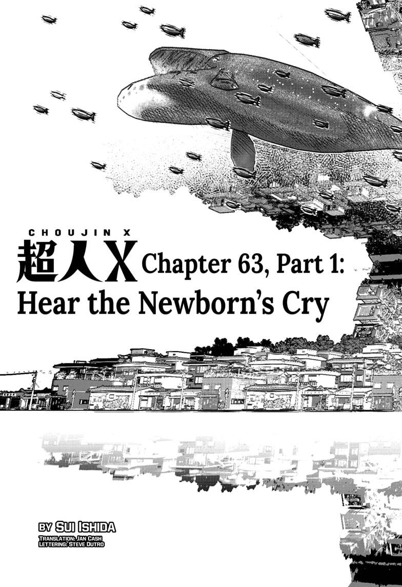 Choujin X Chapter 63.1 page 3 - Chapter 63.1