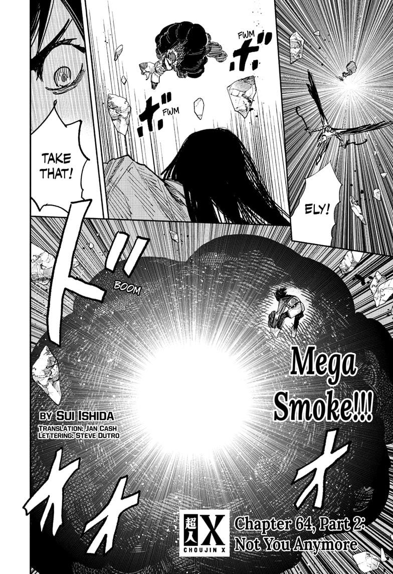 Choujin X Chapter 64.2 page 1 - Chapter 64.2