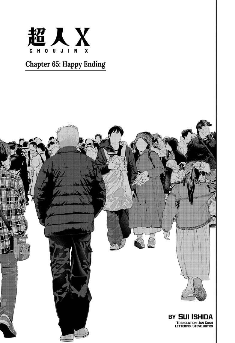 Choujin X Chapter 65 page 1 - Chapter 65
