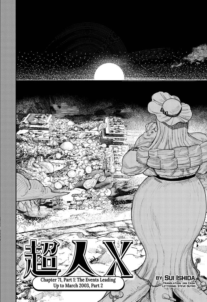 Choujin X Chapter 71.1 page 2 - Chapter 71.1
