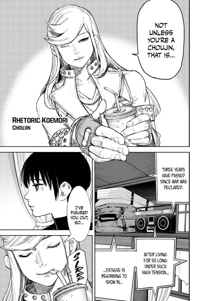 Choujin X Chapter 72.1 page 7 - Chapter 72.1