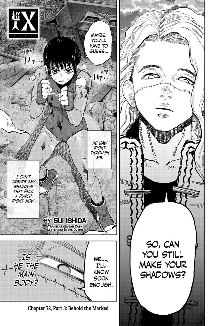 Choujin X Chapter 72.3 page 1 - Chapter 72.3