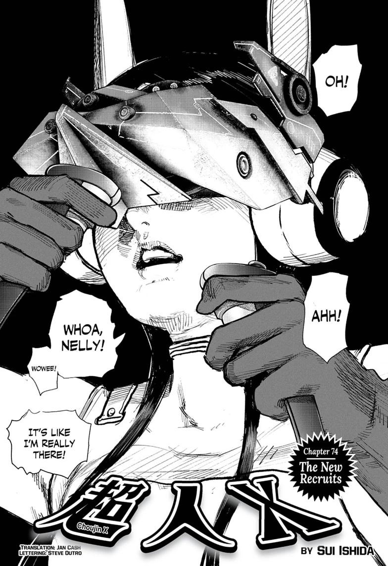 Choujin X Chapter 74 page 1 - Chapter 74