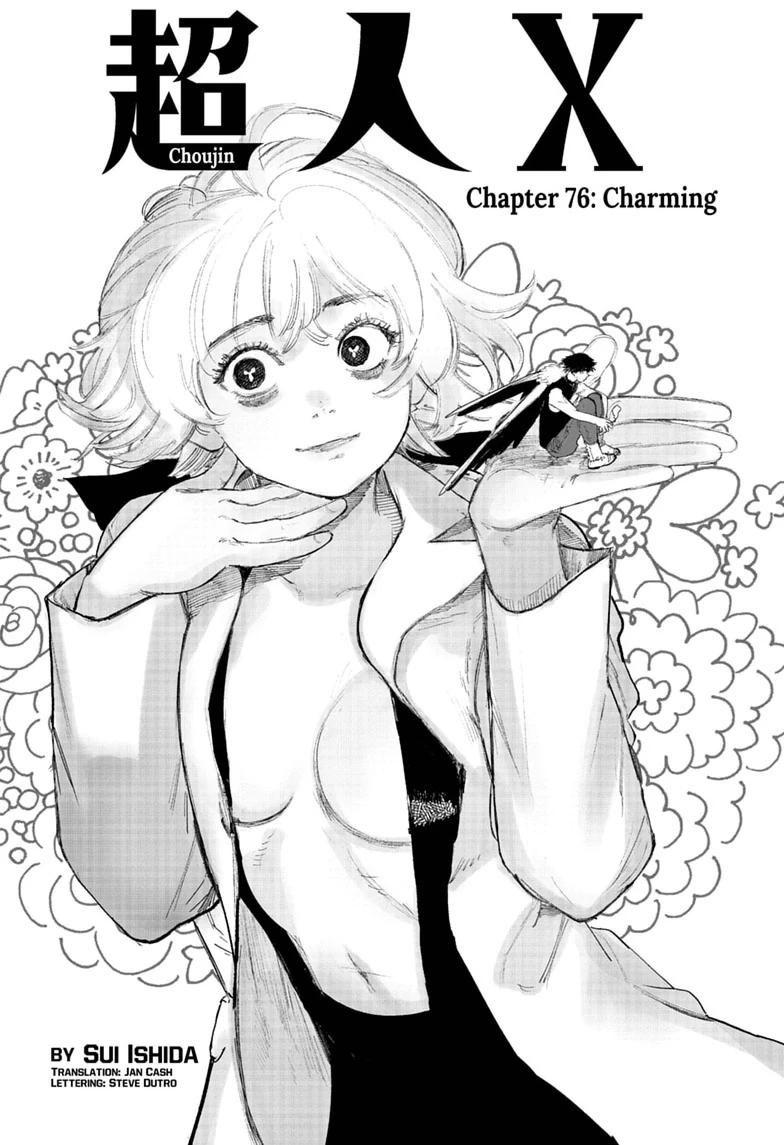 Choujin X Chapter 76 page 1 - Chapter 76