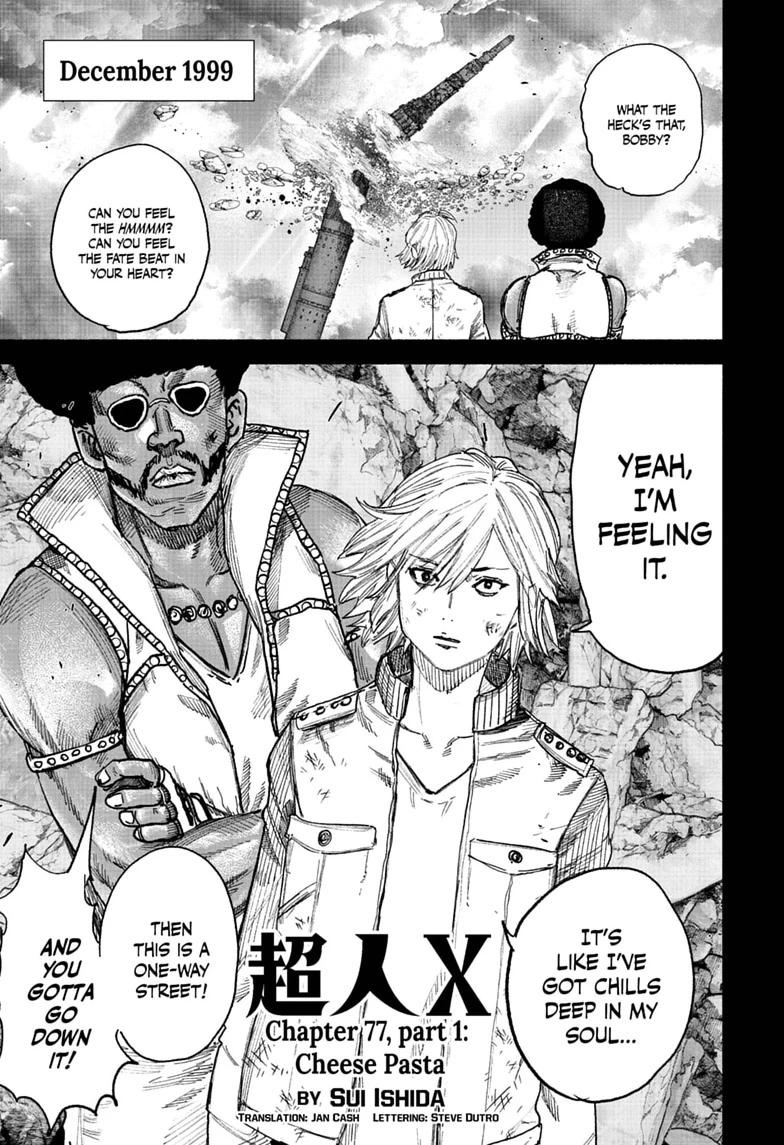 Choujin X Chapter 77.1 page 1 - Chapter 77.1