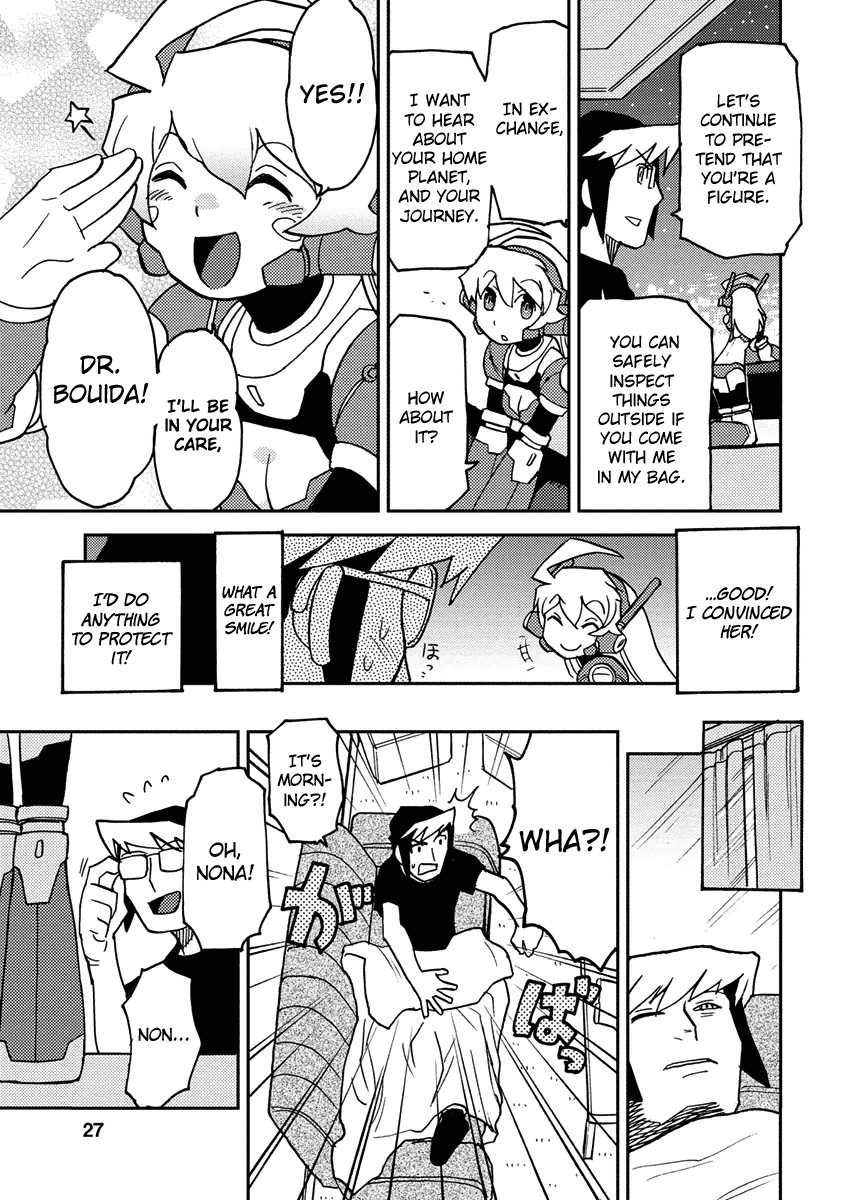 Choukadou Girl 1/6 Chapter 2 page 11 - Chapter 2: You Are A Super Mobile Girl
