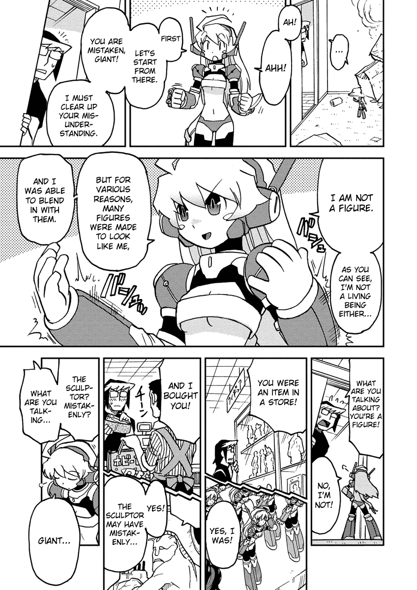 Choukadou Girl 1/6 Chapter 2 page 3 - Chapter 2: You Are A Super Mobile Girl