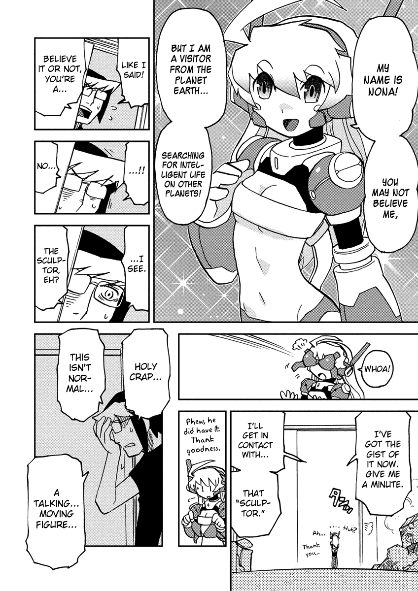 Choukadou Girl 1/6 Chapter 2 page 4 - Chapter 2: You Are A Super Mobile Girl