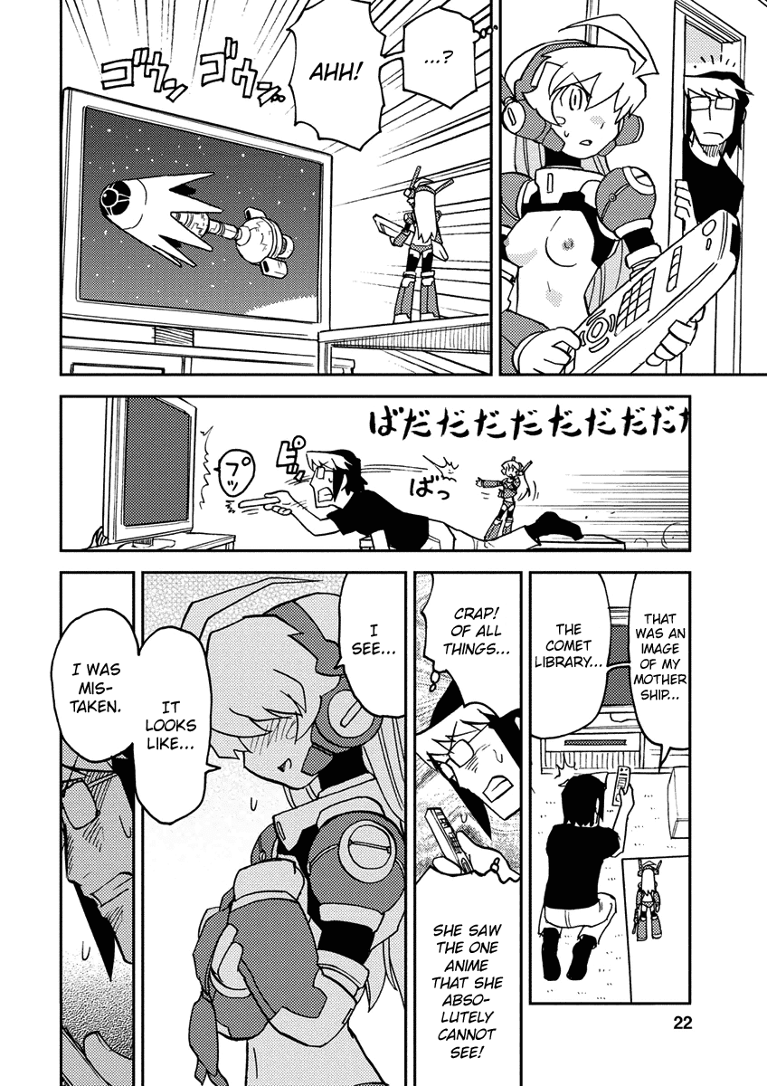 Choukadou Girl 1/6 Chapter 2 page 6 - Chapter 2: You Are A Super Mobile Girl