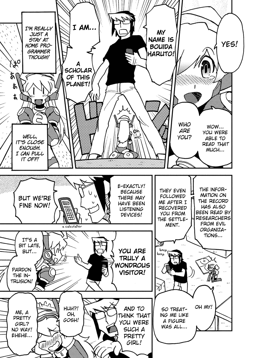 Choukadou Girl 1/6 Chapter 2 page 9 - Chapter 2: You Are A Super Mobile Girl