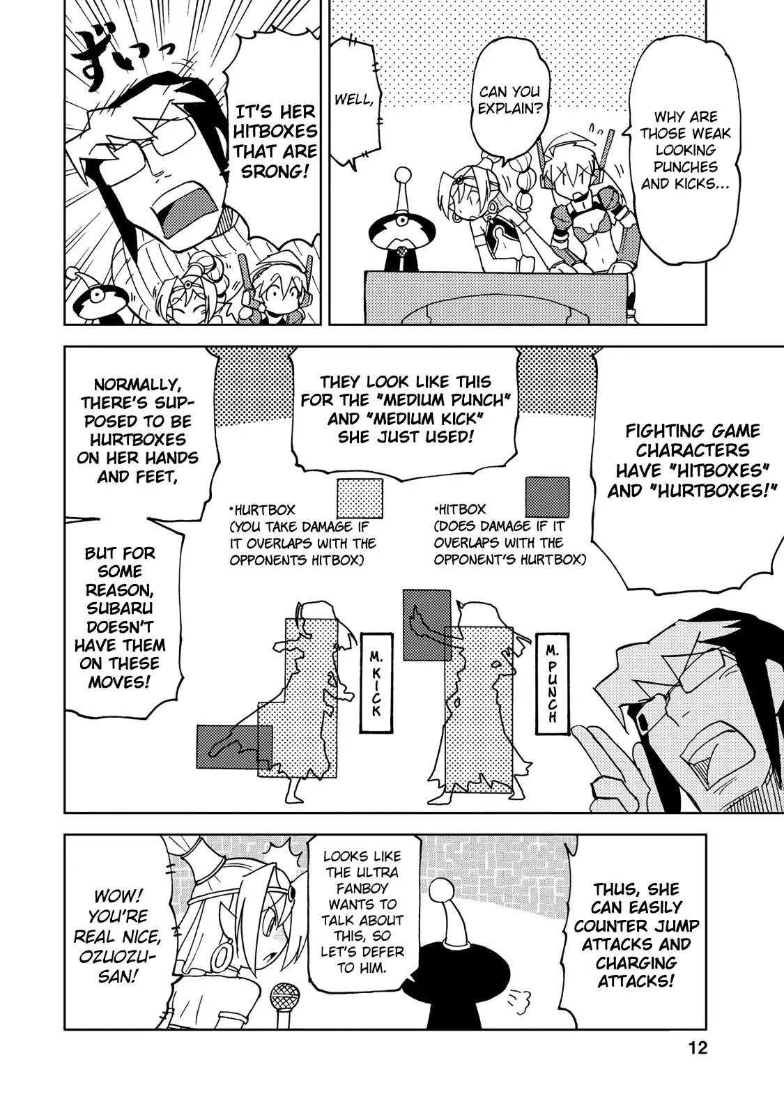 Choukadou Girl 1/6 Chapter 23 page 12 - Chapter 23: Banned Subaru